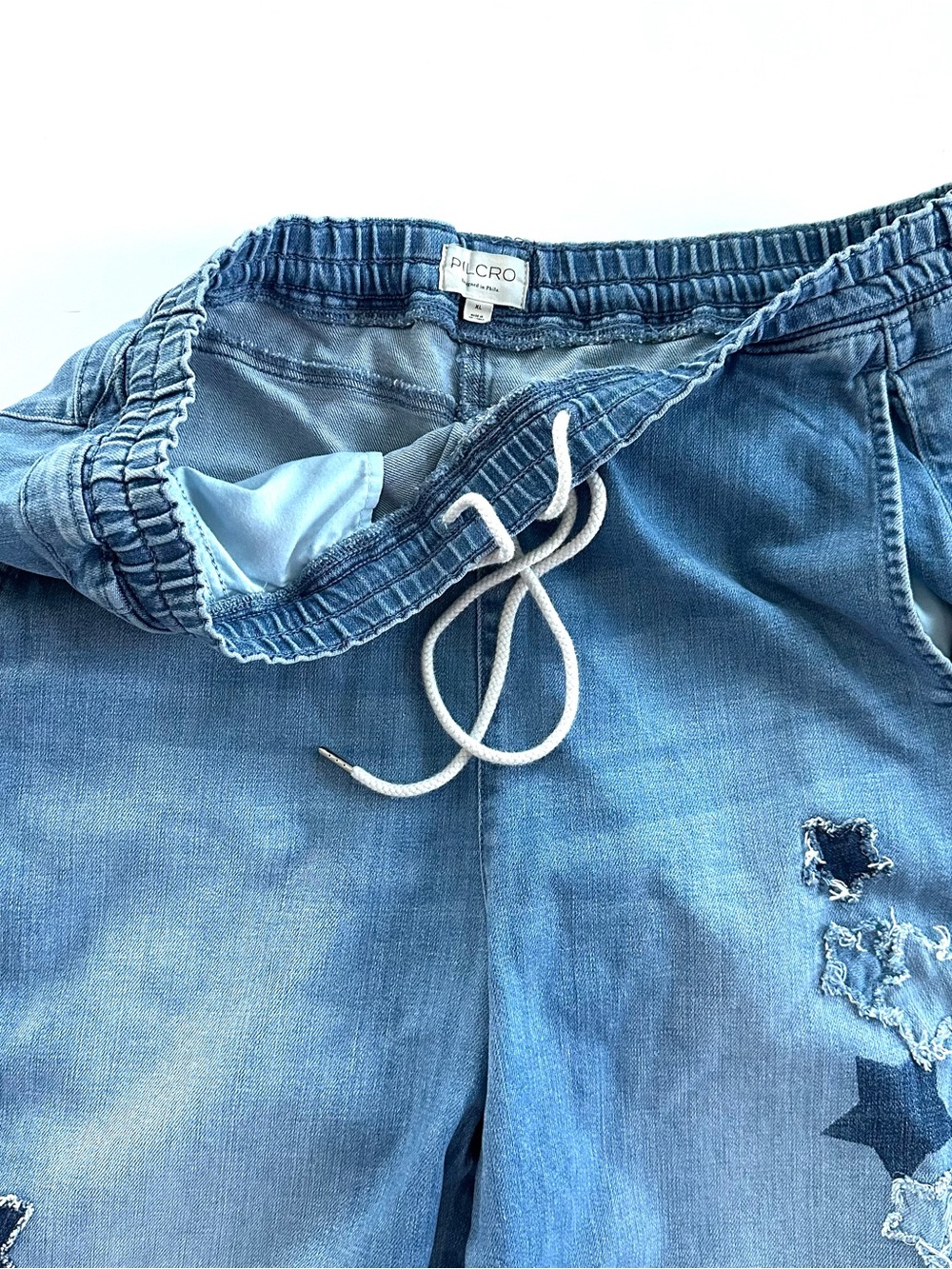 Anthropologie The Izzie Relaxed Pull-on Barrel Jeans by Pilcro | XL | EUC - Picture 7 of 16